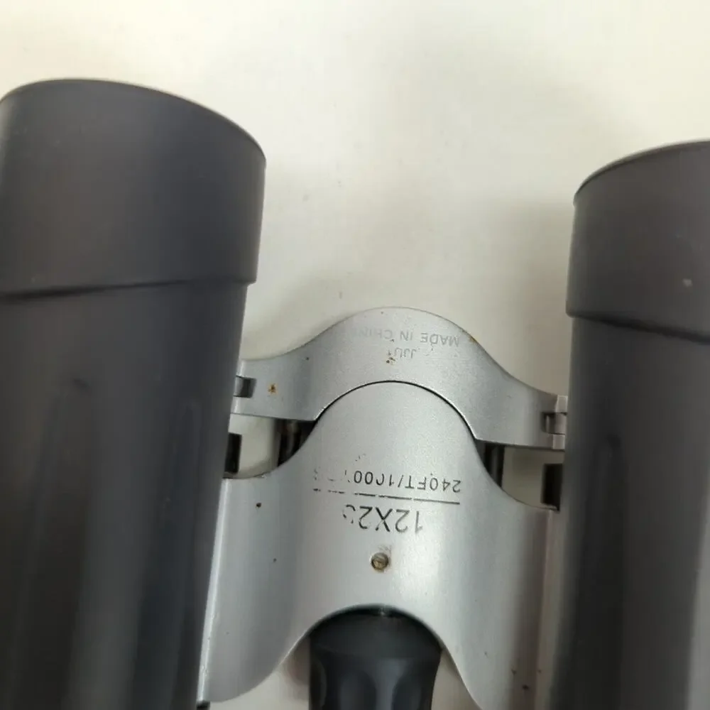 Barska 12x25 Portable HD Zoom Binoculars Optics Hunting Outdoor 240ft 1000 Yards